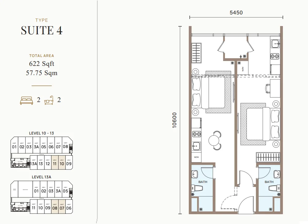 Suite 4 floor plan