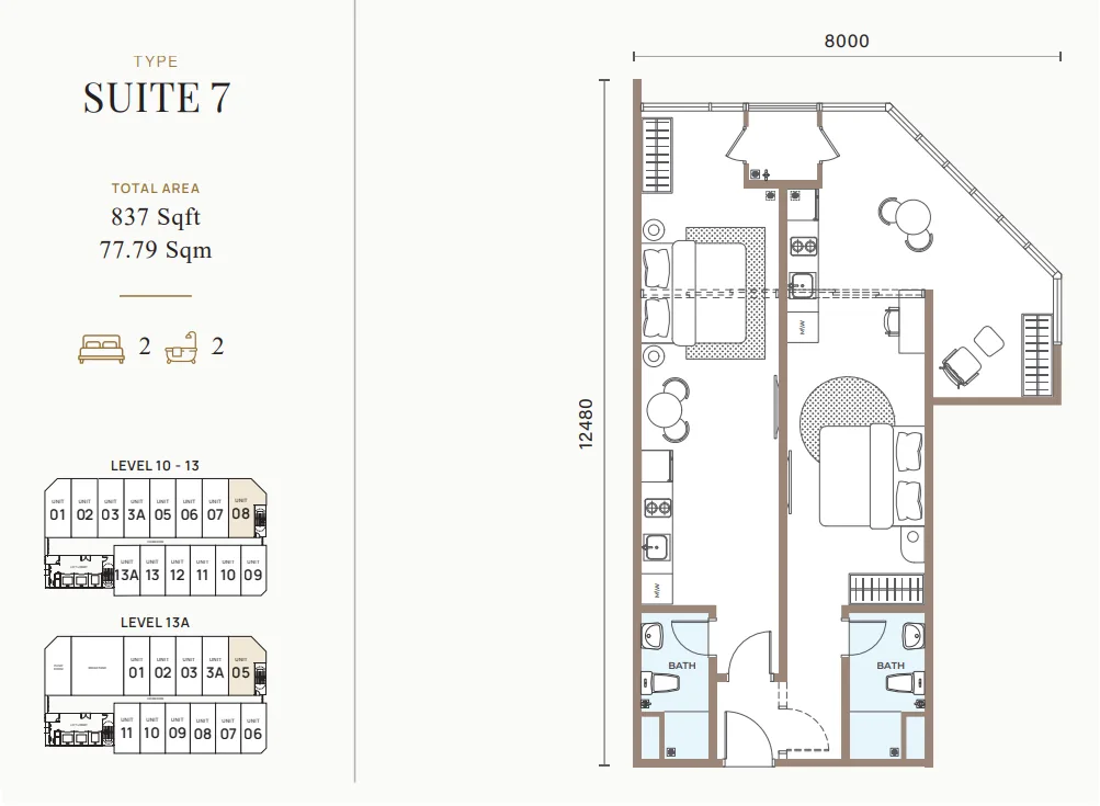 Suite 7 floor plan